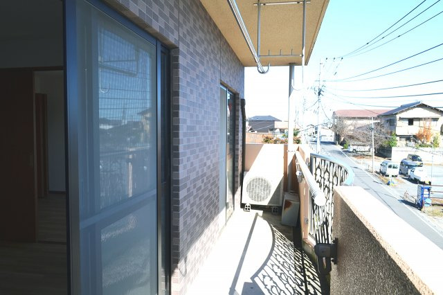 レジェン笠原弐番館のバルコニー