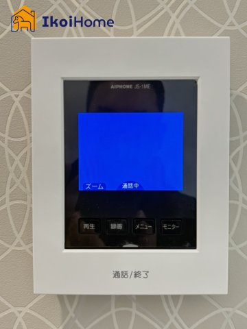 神戸市西区糀台３丁目　B号棟　新築戸建の設備|◆同社施工例◆カラーモニターインターホンは急な来客時も安心して対応できます。