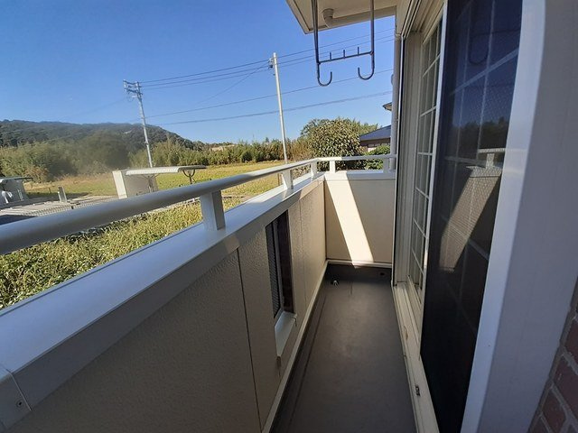 ラ・フェリーチェⅡのバルコニー|陽当たり良好なバルコニーです