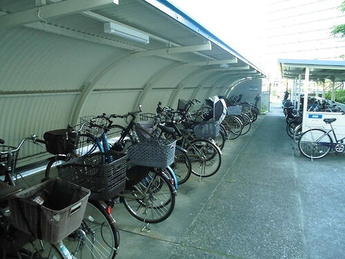 ポートアイランド住宅四六号棟のその他|駐輪場　※2025年11月撮影の写真