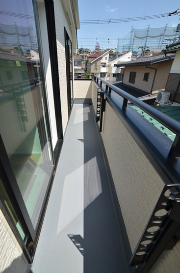 【バルコニー】 | 座間市栗原中央1丁目　新築戸建て　全2棟【仲介手数料無料】