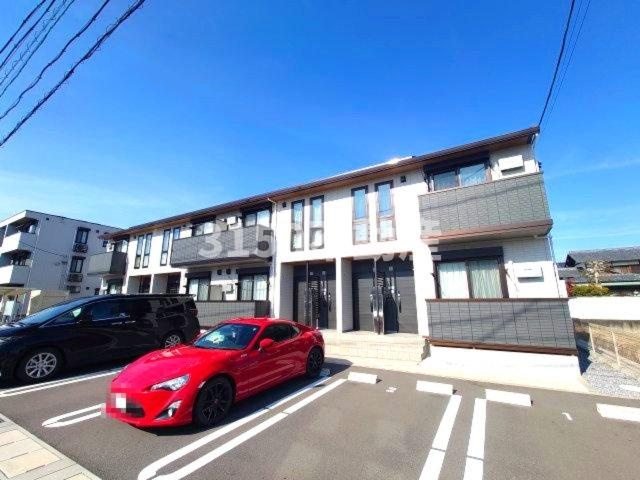 D-ROOM茜部中島　B棟の外観