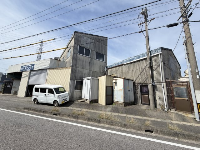 幸田町横落貸工場・倉庫の外観