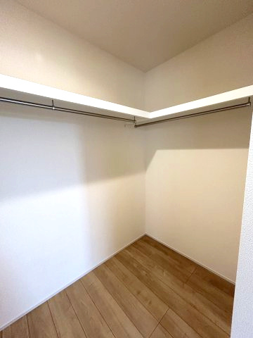 ブルーミングガーデン前橋市龍蔵寺町　2号棟の収納|2階洋室１収納ウォークインクローゼットです♪