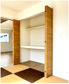 ブルーミングガーデン前橋市龍蔵寺町　1号棟の収納|和室にも収納のためのスペースです