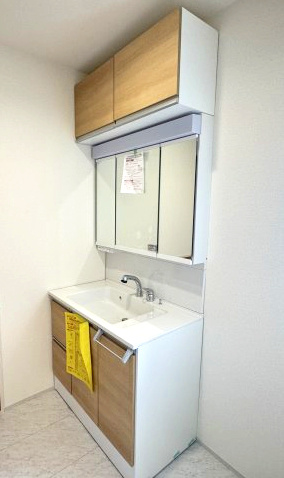 ブルーミングガーデン前橋市龍蔵寺町　1号棟の独立洗面台|独立洗面台あり、毎朝おしゃれに忙しい女性の方におすすめです♪