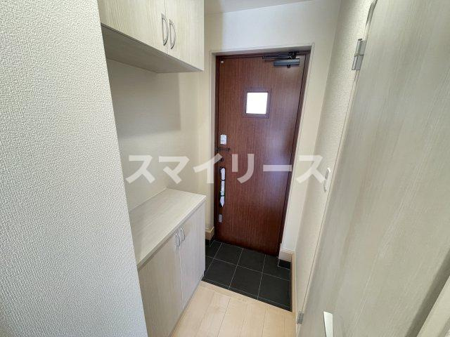 リーブルファイン柏高田の玄関