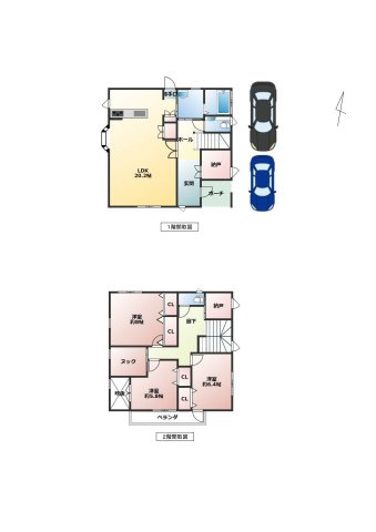 【間取り】 | 南出来島売家