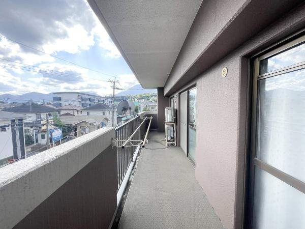 シーサイド平田のバルコニー|広々としたバルコニーで開放感ある景色が望めます♪