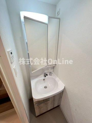プレサンス長田レジェールの洗面所