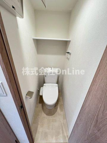 プレサンス長田レジェールのトイレ