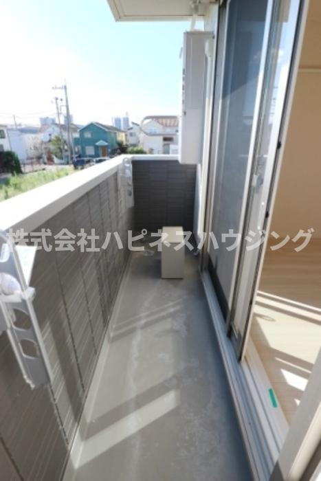 ラポルトⅡのバルコニー