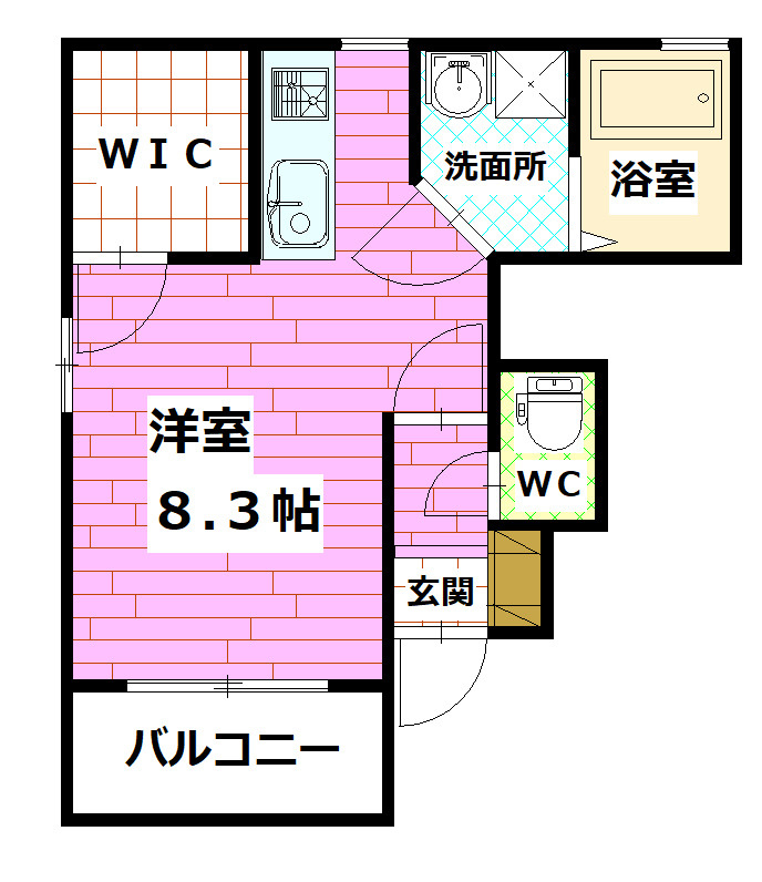 ハレルヤSHOJIの間取り