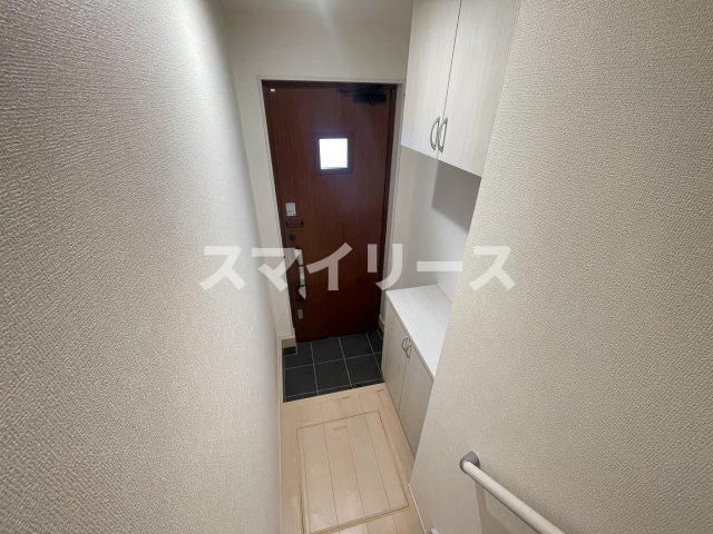 リーブルファイン柏高田の玄関