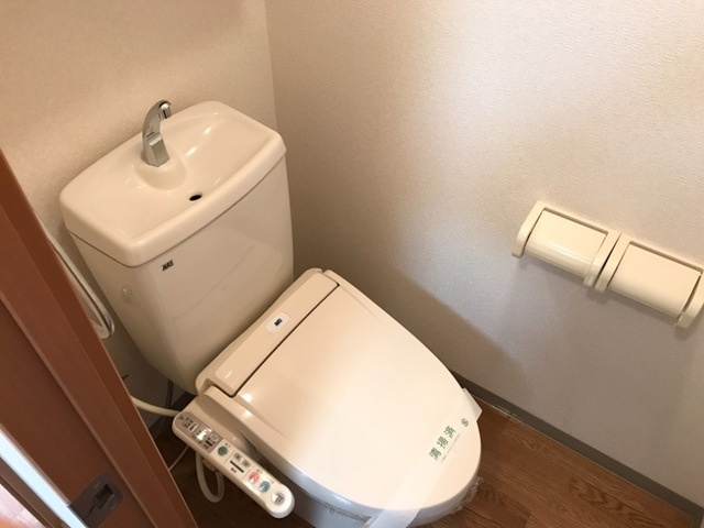 ディアベルジュⅡのトイレ|シャワー付トイレ