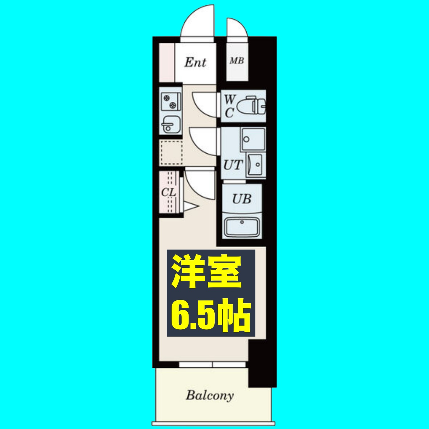 S-RESIDENCE今池駅前の間取り