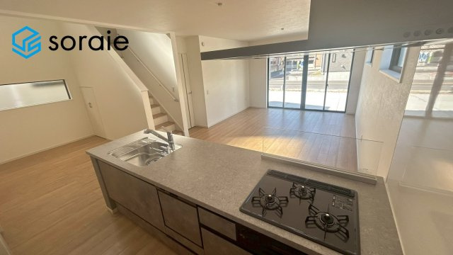 狭山市柏原9期全2棟　新築戸建　グレースのキッチン|2月19日撮影