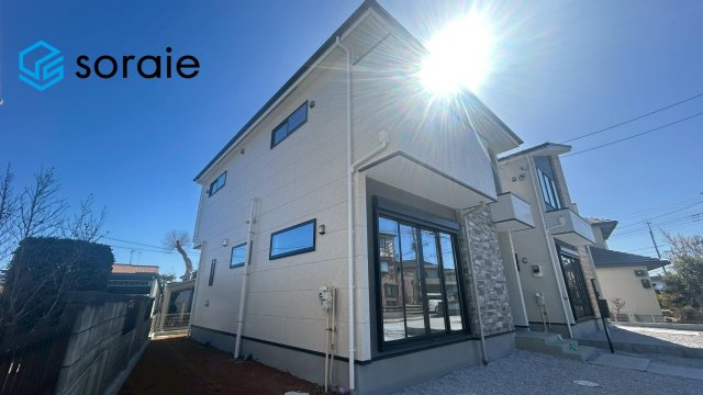 狭山市柏原9期全2棟　新築戸建　グレースの外観|2月19日撮影
