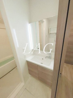 【洗面所】 | サンパティーク矢部 | 独立洗面台です。