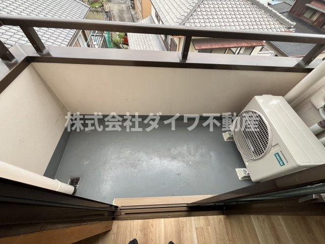 マンションイレブンのバルコニー