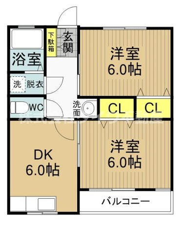 マンションイレブンの間取り