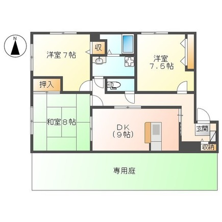 フォブール土佐の間取り|間取図