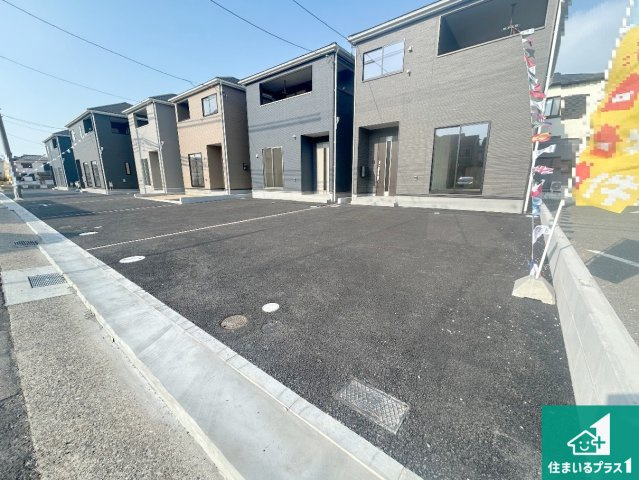 神戸市西区王塚台　第6期　新築一戸建ての駐車場|駐車スペース！散水栓があるので、こまめに愛車を洗えます！