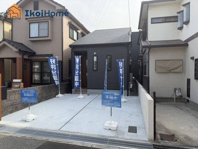明石市二見町西二見　新築戸建　の駐車場|【ホームページに現地動画掲載中】●年中無休：当日予約可●駐車スペース2台可能！ゆったりしております