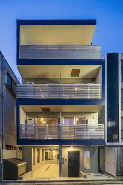 ボウ　ベルズ　ハウス笹塚の外観|2022年築のRC造。スタイリッシュで清潔感のある外観です。 