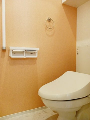 【トイレ】 | ノーブルハウス南方　Ｂ | 落ち着いた色調のトイレです