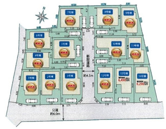 【区画図】 | 西東京市南町3期　全14棟　14号棟 | 西東京市南町3期　全14棟　14号棟