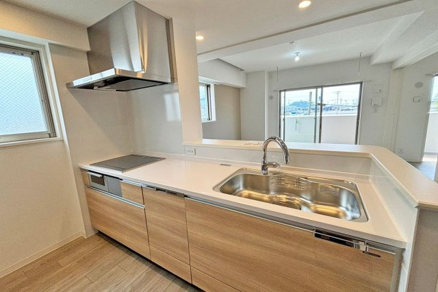 アルファスマート東姫路のキッチン|※写真は入居前（2024年8月頃）に撮影されたものです。
