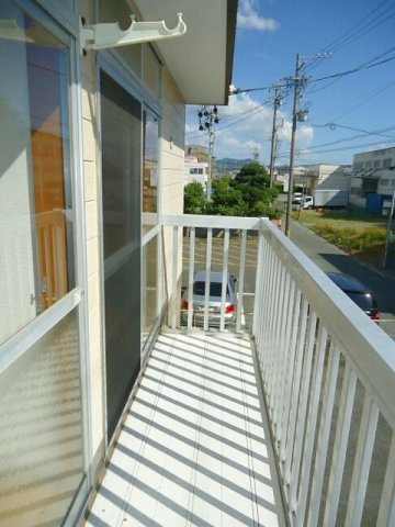シティハイツ一成Ａのバルコニー