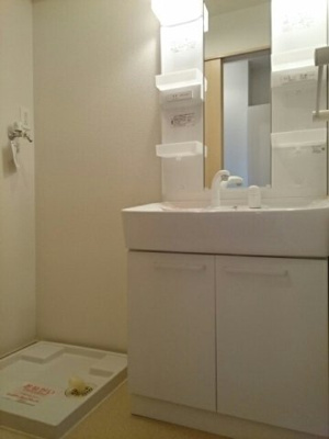 【洗面所】 | プリンハウス | 忙しい朝には欠かせない洗面所です