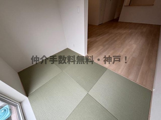 【和室】 | 神戸市須磨区高倉台1丁目　新築戸建　仲介手数料無料！ | 落ち着いた雰囲気の和室付きです