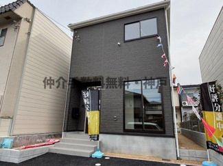 【外観】 | 神戸市須磨区高倉台1丁目　新築戸建　仲介手数料無料！ | 落ち着いた雰囲気の外観です