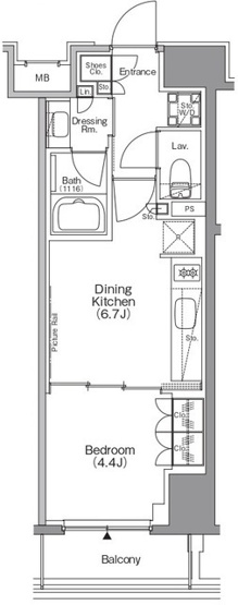 【間取り】 | ザ・パークハビオ本所吾妻橋