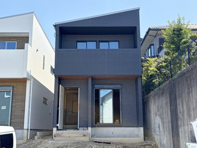 【長久手市仲田 E号棟】LDK20帖超×長期優良住宅の外観|現地（2026.07上旬）撮影