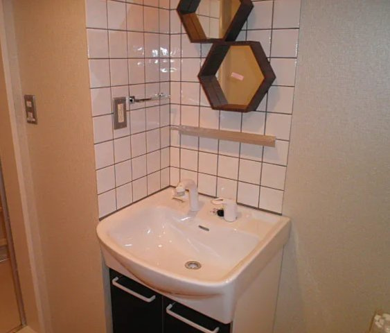【センティーナ和泉】大阪府和泉市1棟アパートの独立洗面台