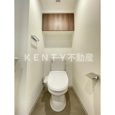 【トイレ】 | Ａｕｇｕｓｔａ Ｒｅｓｉｄｅｎｃｅ大森 | 落ち着いた色調のトイレです