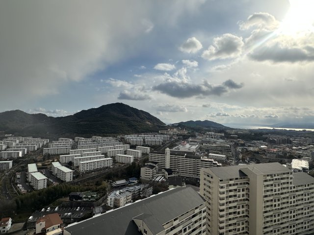 須磨パークヒルズC棟の展望