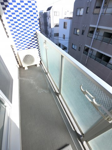 ミリアビタNo.25のバルコニー