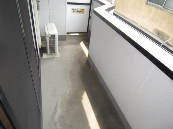 グランメゾン白瀧公園のバルコニー