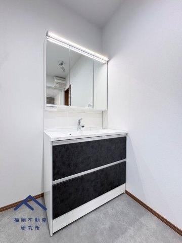 １号棟の独立洗面台