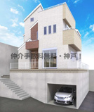 神戸市垂水区千鳥が丘3丁目　新築戸建　仲介手数料無料！の画像