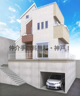 【外観】 | 神戸市垂水区千鳥が丘3丁目　新築戸建　仲介手数料無料！ | 垂水区千鳥が丘3　新築　仲介手数料無料！