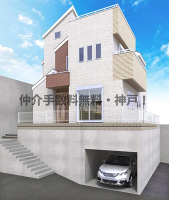 【外観】 | 神戸市垂水区千鳥が丘3丁目　新築戸建　仲介手数料無料！ | 垂水区千鳥が丘3　新築　仲介手数料無料！