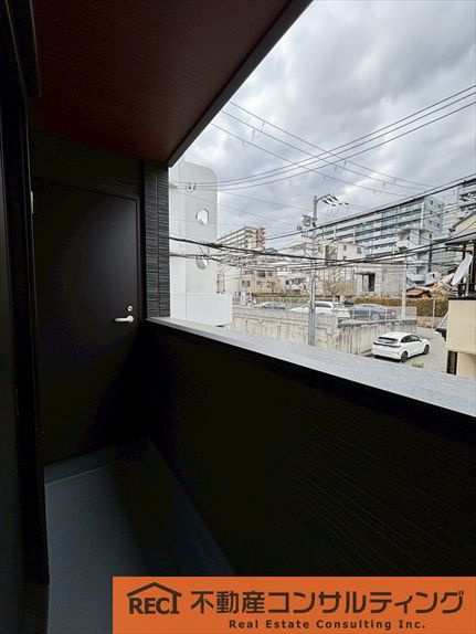 神戸市灘区灘南通5丁目　新築戸建　C号地のバルコニー