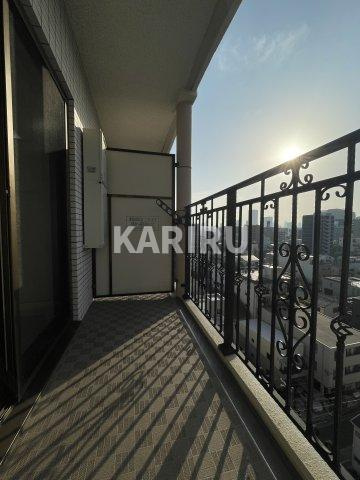 ラグゼ都島北Ⅰのバルコニー