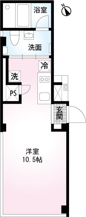 Ｓ８ap.の間取り